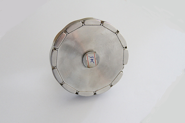 Rotor magnético permanente de NdFeB de baixa velocidade